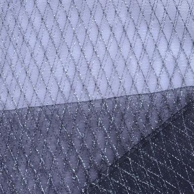 China 100 Polyester Breathable Embroidery Tulle Mesh Fabric Wedding Breathable Tulle Fabric For Tutus for sale