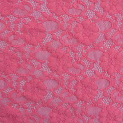 China Changle Nylon Stretch Lace Material Spandex Stretch Lace Fabric Wholesale for sale