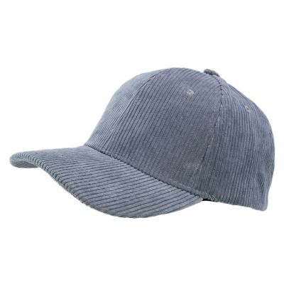 China Custom Logo Baseball Cap Corduroy Dad Hat September 6 Panel Embroidery Corduroy Hat Wholesale Super COMMON Hat for sale