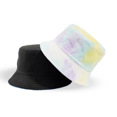 China COMMON September Super Custom Your Logo Plain Fisherman Hat Corduroy Embroidery Bucket Hat for sale