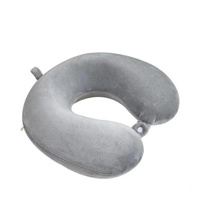 China Hot Selling Anti Dust Mites Bamboo Memory Foam Neck Pillow Factory for sale