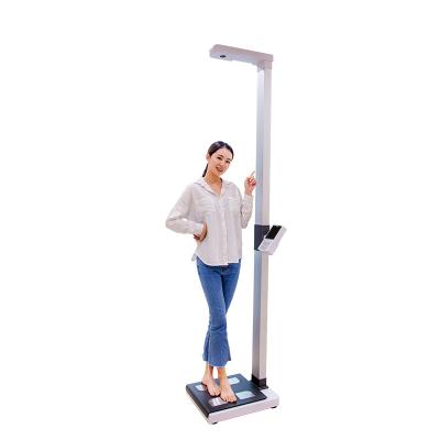 China Mobile Pharmacy Salon Clinic Digital Body Fat Measuring Device Height Weight BMI Scale Machine for sale