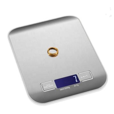 China Weight Measuring 11lb Digital Kitchen Scale Food Kitchen Scale for Cooking for sale