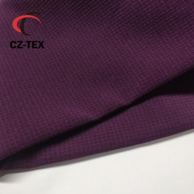 China Anti Pill In Spandex 8% Running Fabric Purple 92% Polyester Ribstop For Long Sleeve Scrub for sale