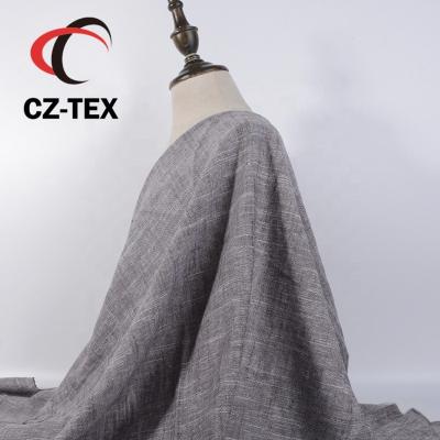 China Best anti pill 195GSM quality linen rayon fabric for spring clothing hometextiles for sale