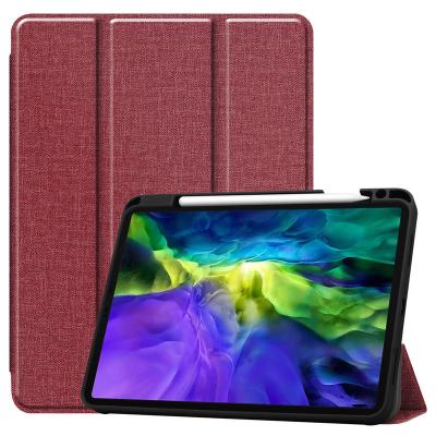 China Standard 3.0 Connect Slim Flip Leather Tablet Case For iPad Pro New Premium 11 2020 for sale