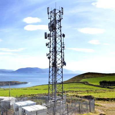 China Structural Mild Steel Antenna Tower With Regular Maintenance wind resistance for sale