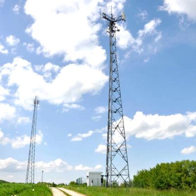 China High Strength Transmission Steel Tower For Power Lines Or 5G Stations for sale