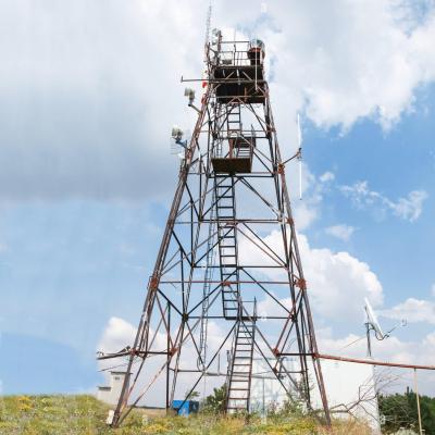 China 20m Galvanized Steel Structure Lattice Mast Observation Tower with Platform zu verkaufen