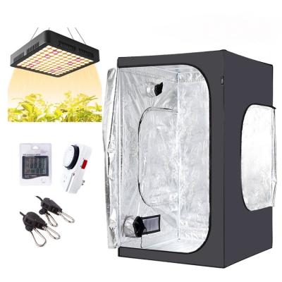 China Easily Assembled Grade One Outdoor Plant Grow Box And Tent With LED Grow Light For Sale for sale