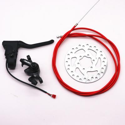 China Moutain Road BMX Bikes Electric Bicycle Brake Kit Regenerative Braking Bicycle Disc Brake for sale