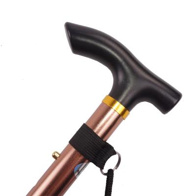 China Walking Stick For Older Good Quality Easy Folding With Crutches One Key Widening Folding Walking Cane for sale