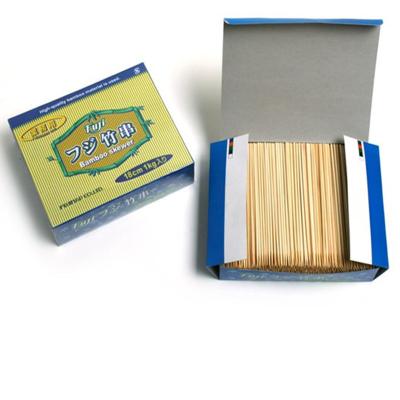 China Hot Easily Cleaned in China, Disposable Biodegradable Bulk BBQ Stick, Natural Sharp Fruit BBQ Bamboo Twine for sale