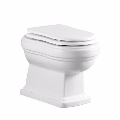 China Hidden Cistern Muye Top Standard Back To Wall Gravity Flushing WC Wall Hung Toilet Ceramic for sale