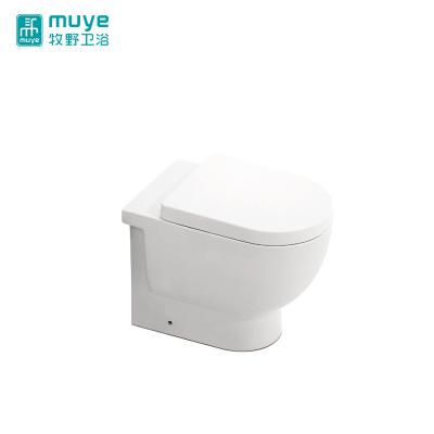 China Cheap Modern Ceramic Sanitaryware Certificate European Watermark Toilet Wc Ceramic Sleek Washdown Toilet for sale