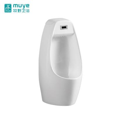 China Sensor Urinal Top Spud Ceramic Sanitary Ware Floor Standing Urinal With Sensor for sale