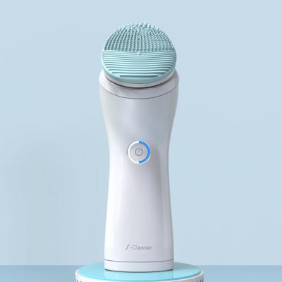 China For commercial & Home Use Exfoliating Facial Cleansing Brush Vibrating Massager Facial Tool Sonic Facial Cleansing Brush for sale