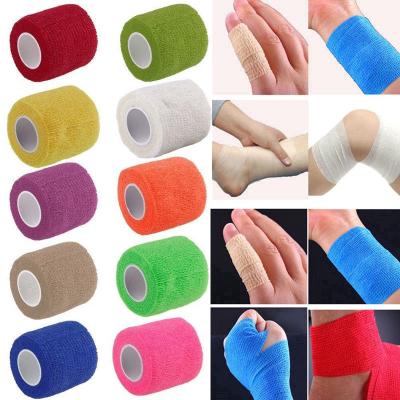 China 25mm, 50mm Selfadhesive Surgical Dressing Bandage Elastic Self Adhesive Bandage Non Woven for sale