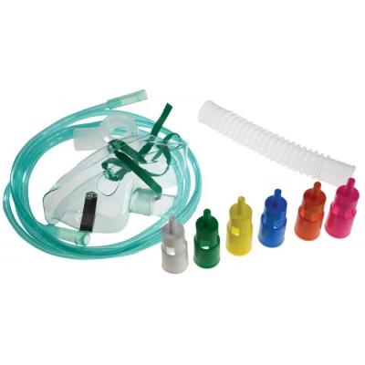 China Disposable Venturi Oxygen Mask Portable Medical Oxygen Adjustable Venturi Mask for sale