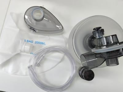 China 2000ml Adult Silicone Manual Resuscitator Breathing Bag Manual Resuscitator Artificial for sale