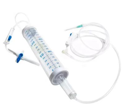 China Eenmalige intraveneuze infuusset met infuusset met burette Te koop