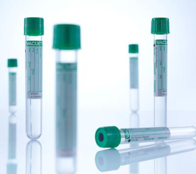 China Green Top Sodium Heparin Blood Collection Tubes Heparin Lithium Sodium Tube en venta