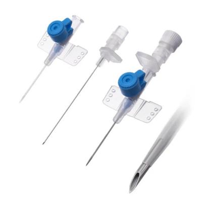 China IV Cannula With Injection Port 20G 22G 24G Butterfly IV Catheter Veterinary Supplies for sale