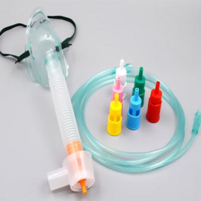 China Venturi Mask Oxygen Concentration Venturi Adjustable Oxygen Masks for sale