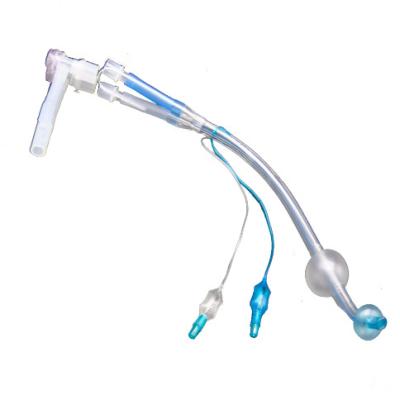 China 35mm Endobronchial Tube Surgical Consumables PVC Silicone Double Lumen Endobronchial Tube for medical use for sale