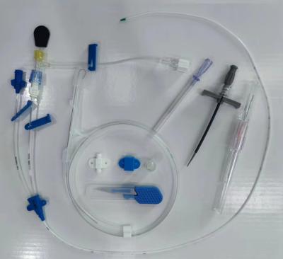 China Medical iv cannula Hospital intravenous Central Venous Catheters Triple lumen Central Venous Catheter set for sale