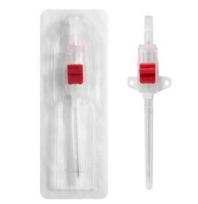 China 18G arteriële IV-kanula arterie Katheter buitendiachter 1,2 mm 80 ml/min IV-katheterkanula Te koop