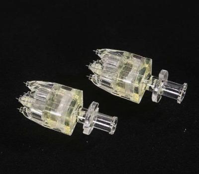 China Crystal multi needlec beauty multi injector needle 5pins multi needle for mesotherapy for sale