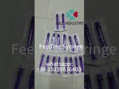 Disposable Medical Feeding Syringe Plastic Sterile 2ml 3ml 5ml 10ml 20ml 40ml 50ml 60ml100 ml