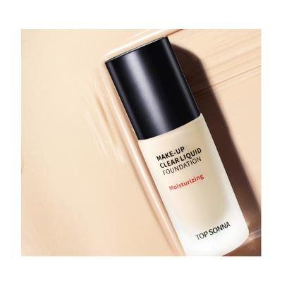 China Whitening Hot Selling Face Foundation Made OEM Private Label Makeup Liquid Foundation for sale