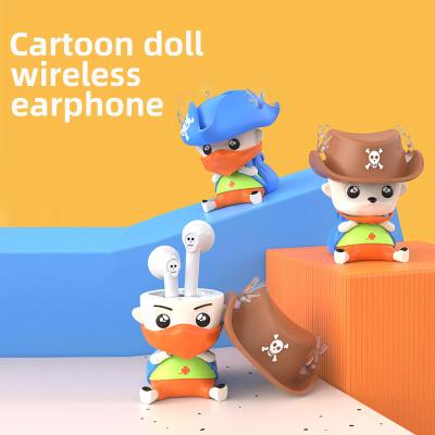 China SK-2 New Product Cartoon Design Headphone Earphone Cute Earphone Children Elks Hack Fawn Tws Earbuds Wireless In-Ear Headset for sale