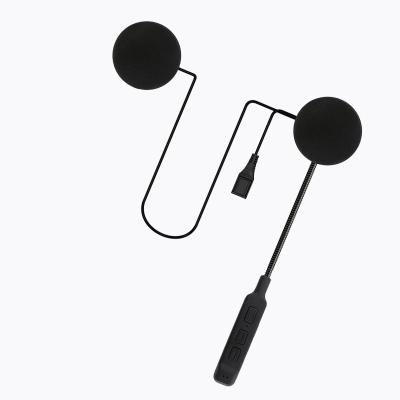 China 5.0 Ear Hook HE01 Call Headsets Auto Answer Stereo Wireless Earphone For Motorcycle Helmet for sale