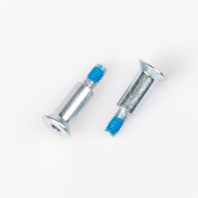 China Wholesale Flat Head Allen Screw With Lock Flat Nylon Patch Screw for sale