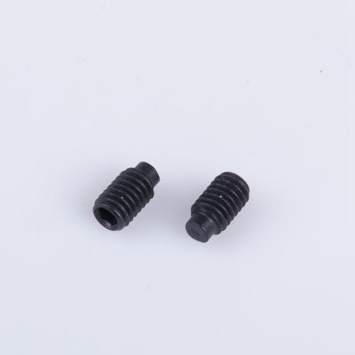 China HEX 2021 Hot Sale Din914 Black Oxide Carbon Steel Hex Socket Worm Screw for sale