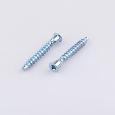 China 7x50 Carbon Steel Flat Product Hex Socket Confirmat Flat Head Screw for sale