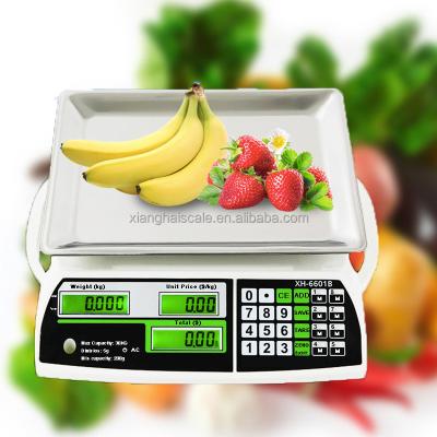 China WITH LID Digital Price Scales Food Calculating Meat Produce Balanza for sale