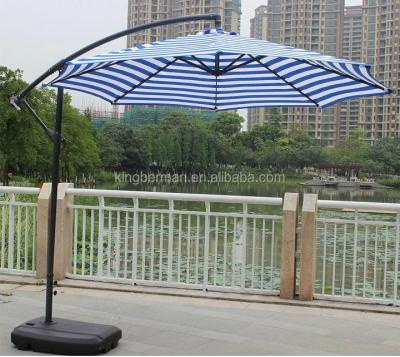 China Modern Outdoor Patio Umbrella Beach Sun Umbrella With Low Ribbed Roman Umbrella for sale