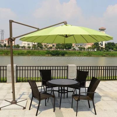 China Modern High Quality Garden Sun Shade New Large Size Beach Umbrella Umbrella Garden Parasol With Base for sale