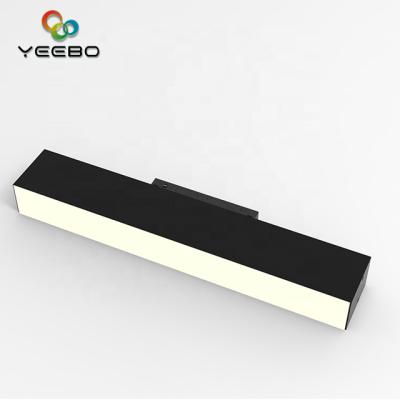 China Minimalist Modern Track Light System 48V Low Voltage LED Surface Magnetic Pendant Recessed 10W Linear Track Lights for sale