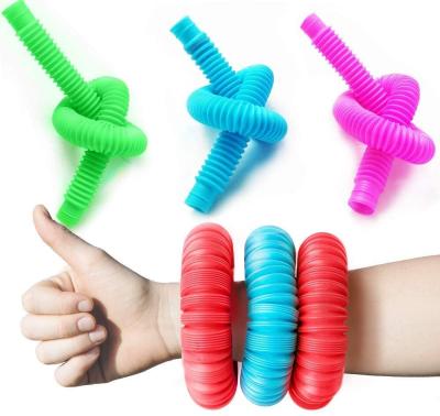 China Pull Mini Pop Tubes Sensory Toys, Fine Motor Skills Toddler Toys, Fidgety Person Toys for Kids Sensory and Study Toys for sale