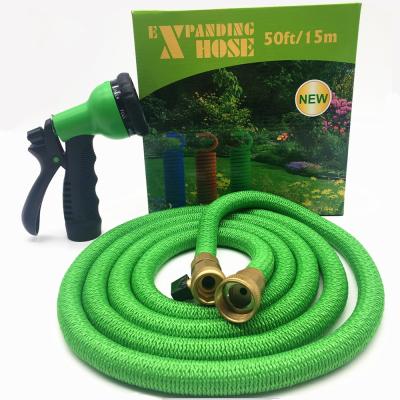 China 50FT Inch Water Life Adjustable Expandable Hose Garden Hose 3/4 Inch Long Flexible for sale