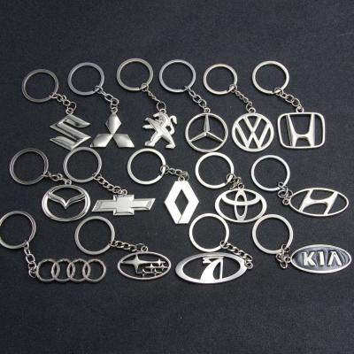 China Various Brand Gift/Souvenir/Promotion Car Key Chain Accessories Car Key Chain Logo Key Ring Wholesale Famous Auto Pendant Part Key Ring for sale