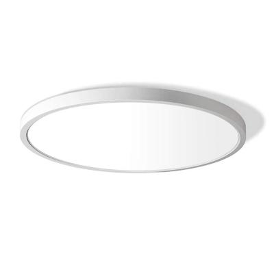 China Modern Round Ceiling Light, 100W Equivalent, 24W 3200lm, 4000K Natural White, LED Ceiling Lamp for Kitchen, Bathroom, Hallway, Bedroom for sale