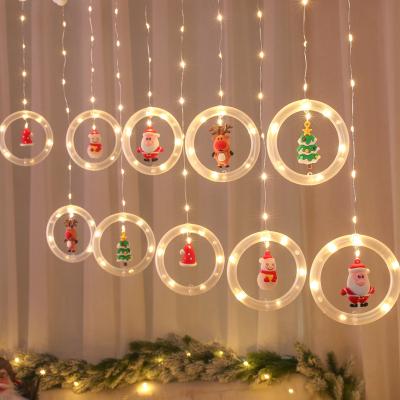 China Garden Christmas Decoration for Holiday Wedding Garland Window Hanging Icicle Lights Christmas Fairy Lights with USB LED String Lights for sale