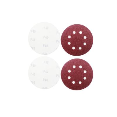 China Hot Sales 9 Inch 230mm Aluminum Oxide 8 Hole Sanding Paper Hook and Loop Adhesive Sanding Discs for sale