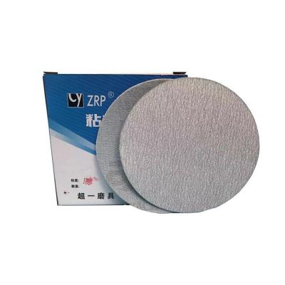 China Abrasive Sanding Hook 150mm Round Durable Disc Paper and Loop Coated Aluminum Oxide for USA, German for sale